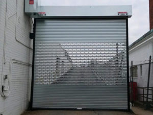 Vented Rolling Punch door